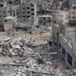 Reconstruir Gaza costará entre 30.000 a 40.000 millones de dólares, estimó la ONU.