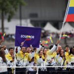 ¡Ecuador desfiló en la inauguración de los Juegos Olímpicos 2024!
