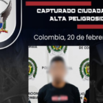 Capturan en Colombia a miembro de ‘alta peligrosidad’ de ‘Los Choneros’ con alerta roja de Interpol.