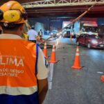 Caos en Lima: Puente colapsa en la capital y provoca caos vehicular.