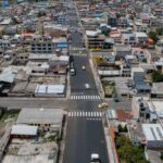 RIOBAMBA. Proyecto de asfaltado alcanza el 95% de ejecución.