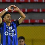 Los impresionantes números de Patrik Mercado en la goleada de IDV sobre Vasco da Gama por la Sudamericana
